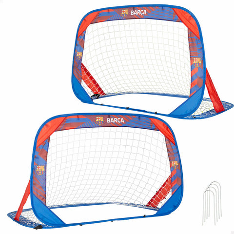 Set di 2 porte da calcio F.C. Barcelona
