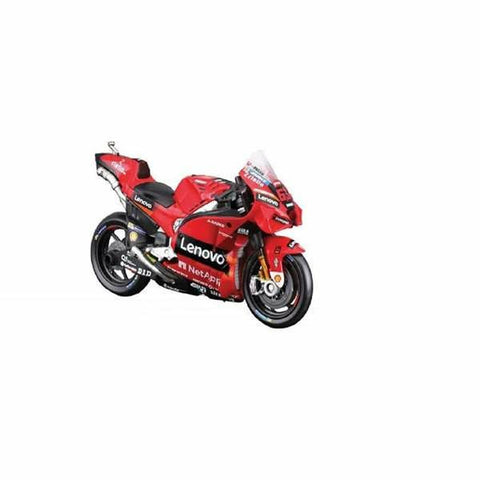 Motocicletta Colorbaby Gp Ducati Lenovo 2022 63 Francesco Bagnaia 1:18 Rosso