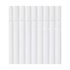 Divisorio Nortene Plasticane Ovale 1 x 3 m Bianco PVC