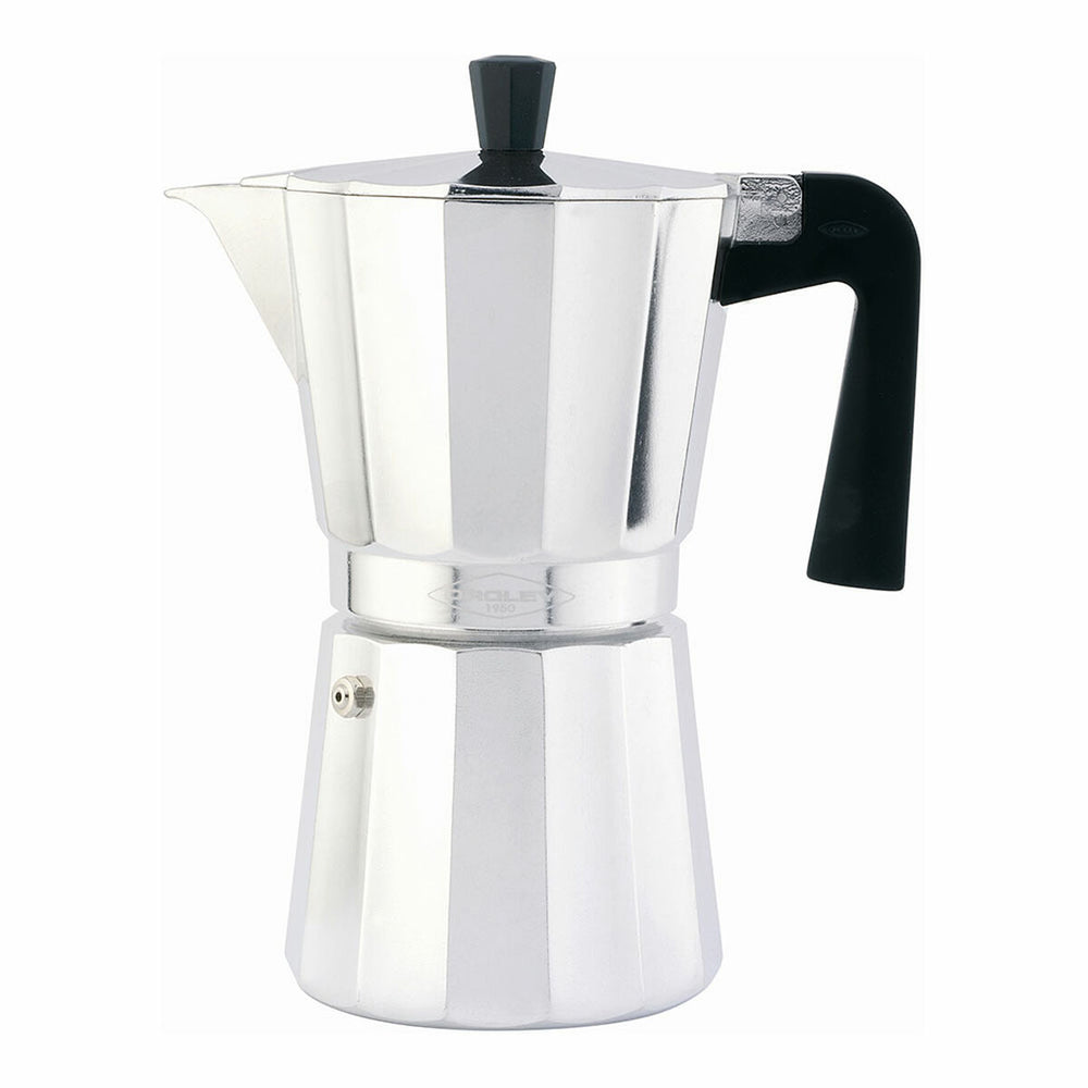 Caffettiera Italiana Oroley Alluminio 6 Tazze Argentato