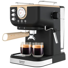 Caffettiera Elettrica Taurus MOKA ONYX 20B BAROMETRO Nero 1050 W 20 bar 1,5 L