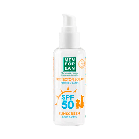 Protezione Solare Menforsan 60 ml Gatto Cane