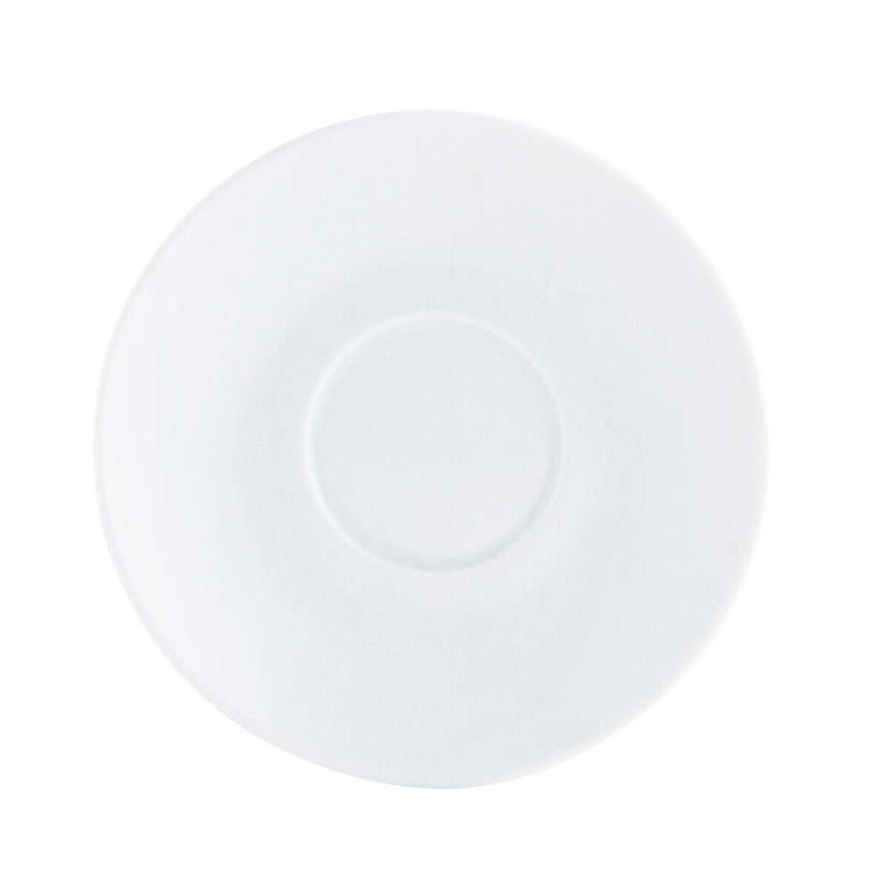 Piatto Quid Basic Caffè Ceramica Bianco (12,5 cm) (Pack 12x)