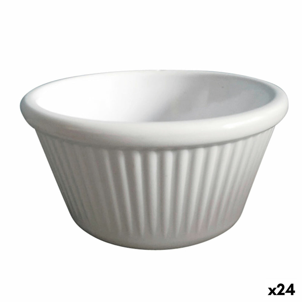 Ramequín Quid Professional Melamina Blanco Plástico 8 x 8 x 4 cm Ramequín (24 Unidades)