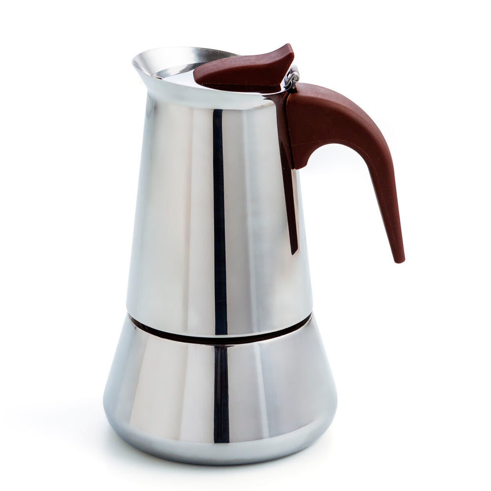 Caffettiera Italiana Quid Milan Metallo 6 Tazze