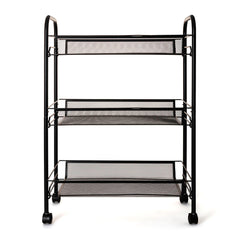 Carrello per Verdure Quid Tito Nero Metallo 44 x 26 x 63 cm