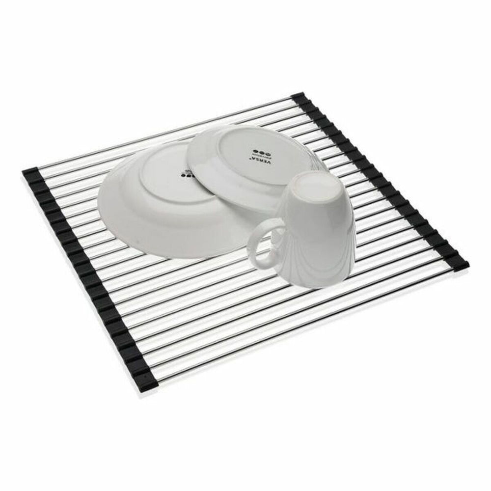 Scolapiatti da Lavandino Versa Eloy Acciaio Alluminio Silicone (32 x 0,04 x 44 cm)