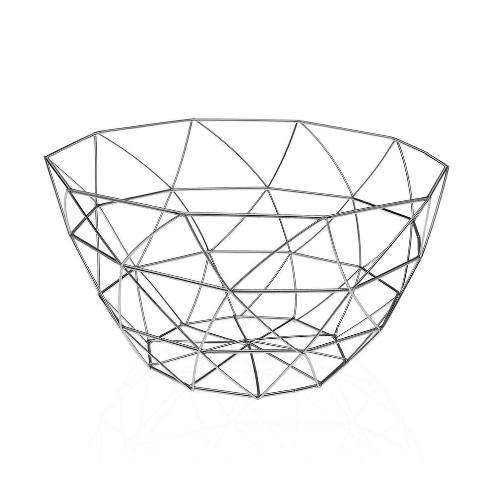 Portafrutta Versa Arco Grigio Acciaio (25 x 13,5 x 25 cm)