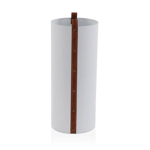 Portaombrelli Versa Bianco Marrone Fusion 48 cm