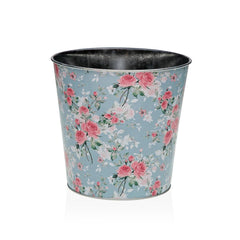 Planter Versa XL Blue Metal Minimalist 16,5 cm