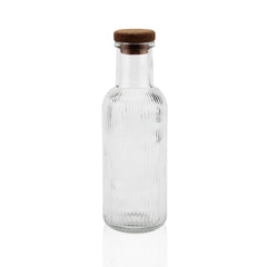 Bottiglia d'acqua Versa Trasparente Vetro 1 L 8,7 x 27,8 x 8,7 cm