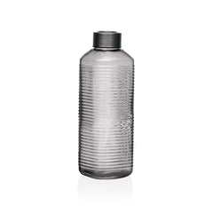 Bottiglia d'acqua Versa Grigio Vetro Alluminio 1 L 8,3 x 23,5 x 8,3 cm