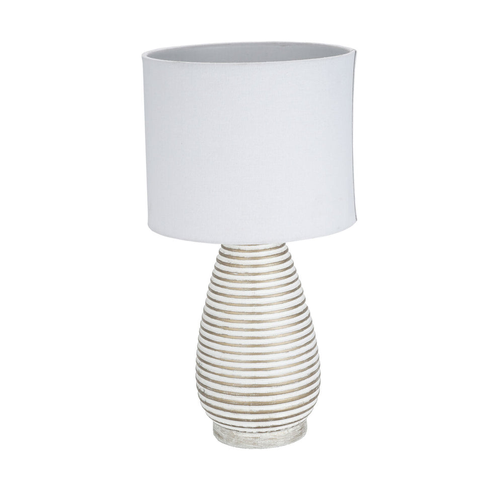 Lampada da tavolo Versa Duna Lino Ceramica 40 W 22 x 43,5 cm