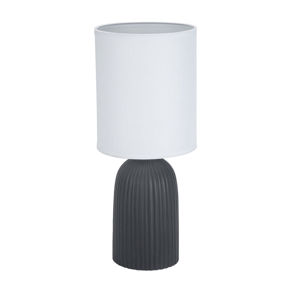 Lampada da tavolo Versa Nero Cotone Ceramica 40 W 15 x 36 cm