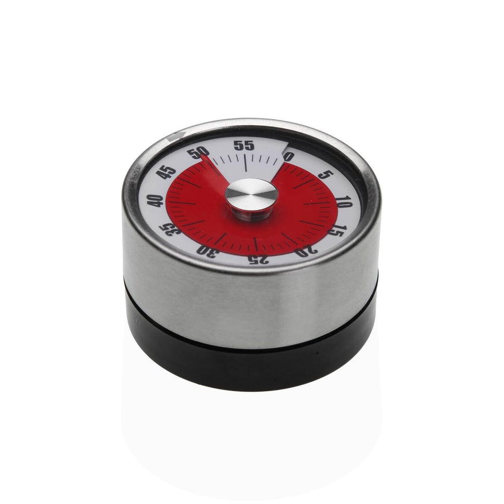 Timer da Cucina Versa 6,5 x 3,5 x 6,5 cm Rosso