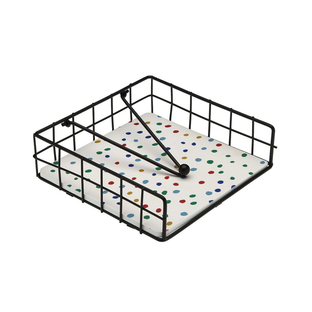 Portatovagliolo Versa Acciaio 35 x 0,03 x 25 cm