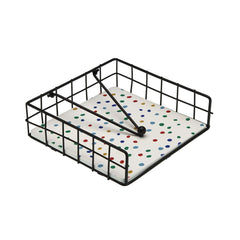 Portatovagliolo Versa Acciaio 35 x 0,03 x 25 cm