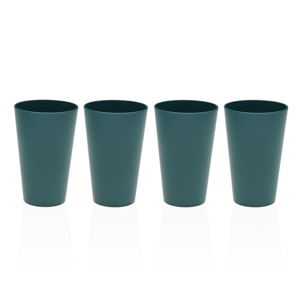Pot for Kitchen Utensils Versa Polyethylene RPET 13,8 cm 4 Pieces