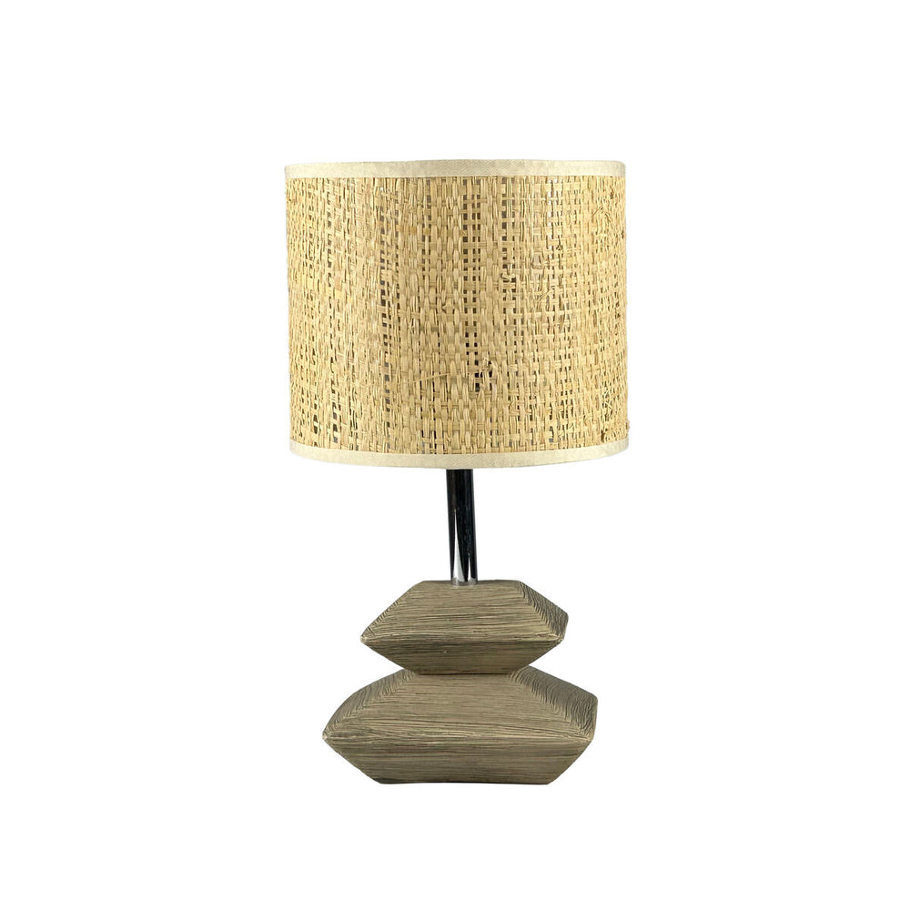 Lampada da tavolo Versa Anis Grigio Ceramica 16 x 30 x 16 cm