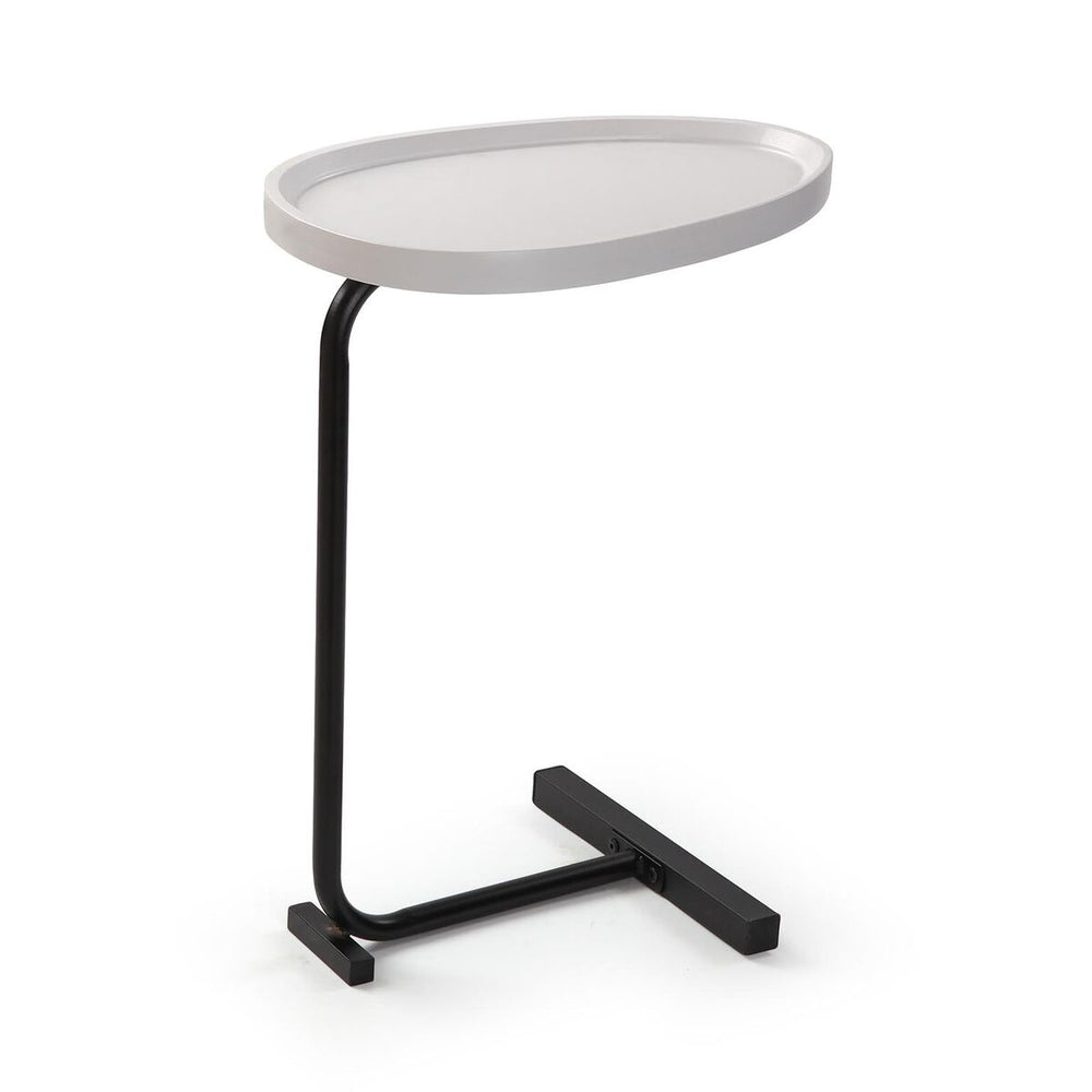 Tavolo aggiuntivo Versa Nela Bianco 30 x 60 x 45 cm