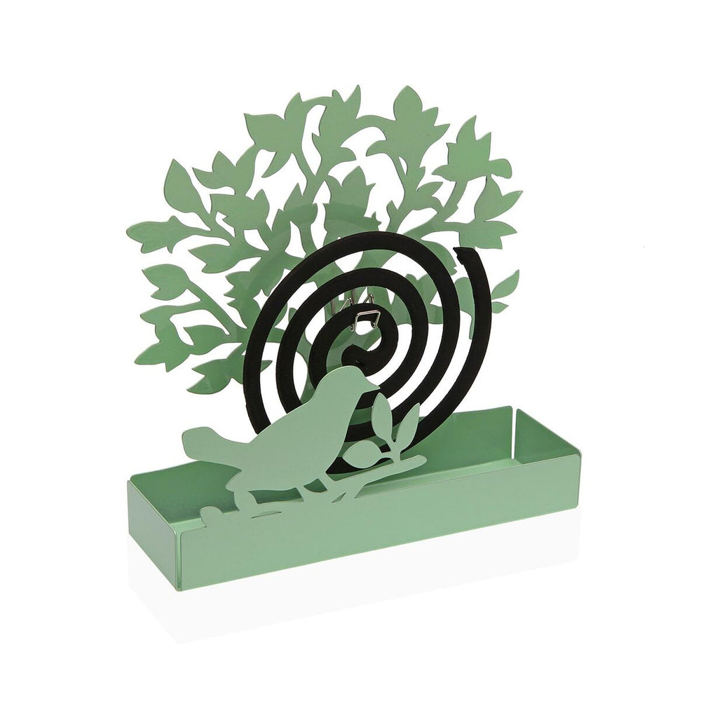 Supporto per spirali antizanzare Versa Verde Metallo 5 x 17 x 17 cm Albero
