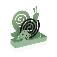 Supporto per spirali antizanzare Versa Verde Metallo 5 x 17 x 17 cm Caracol
