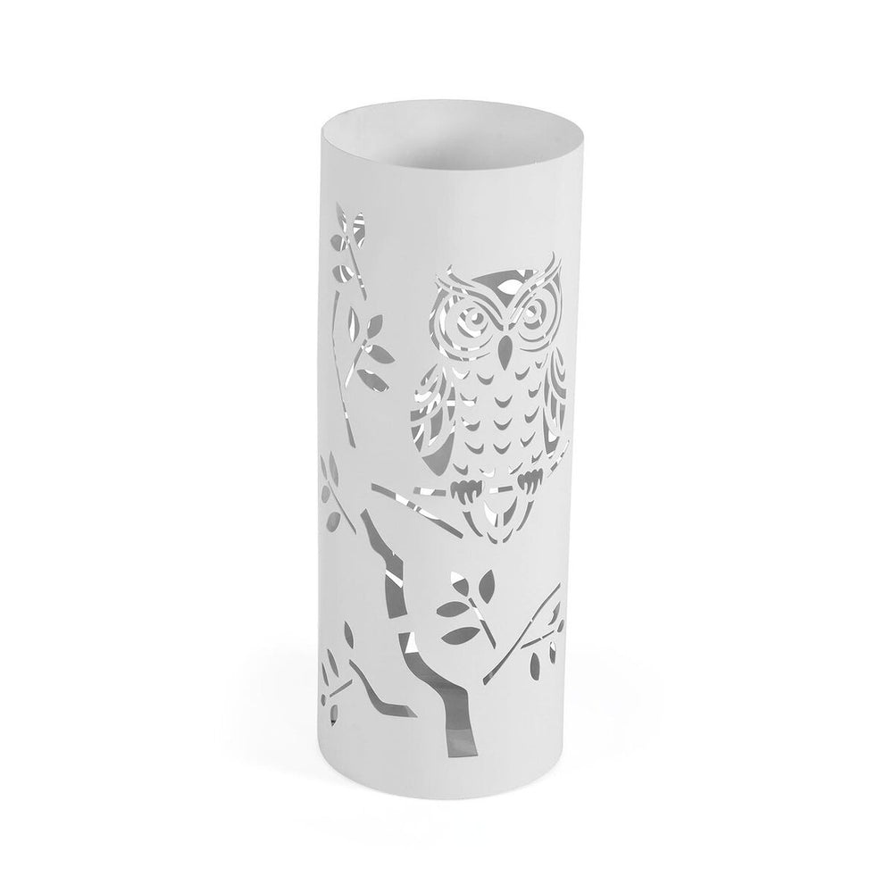 Portaombrelli Versa Bianco Famiglia Gufi 19 x 49 x 19 cm