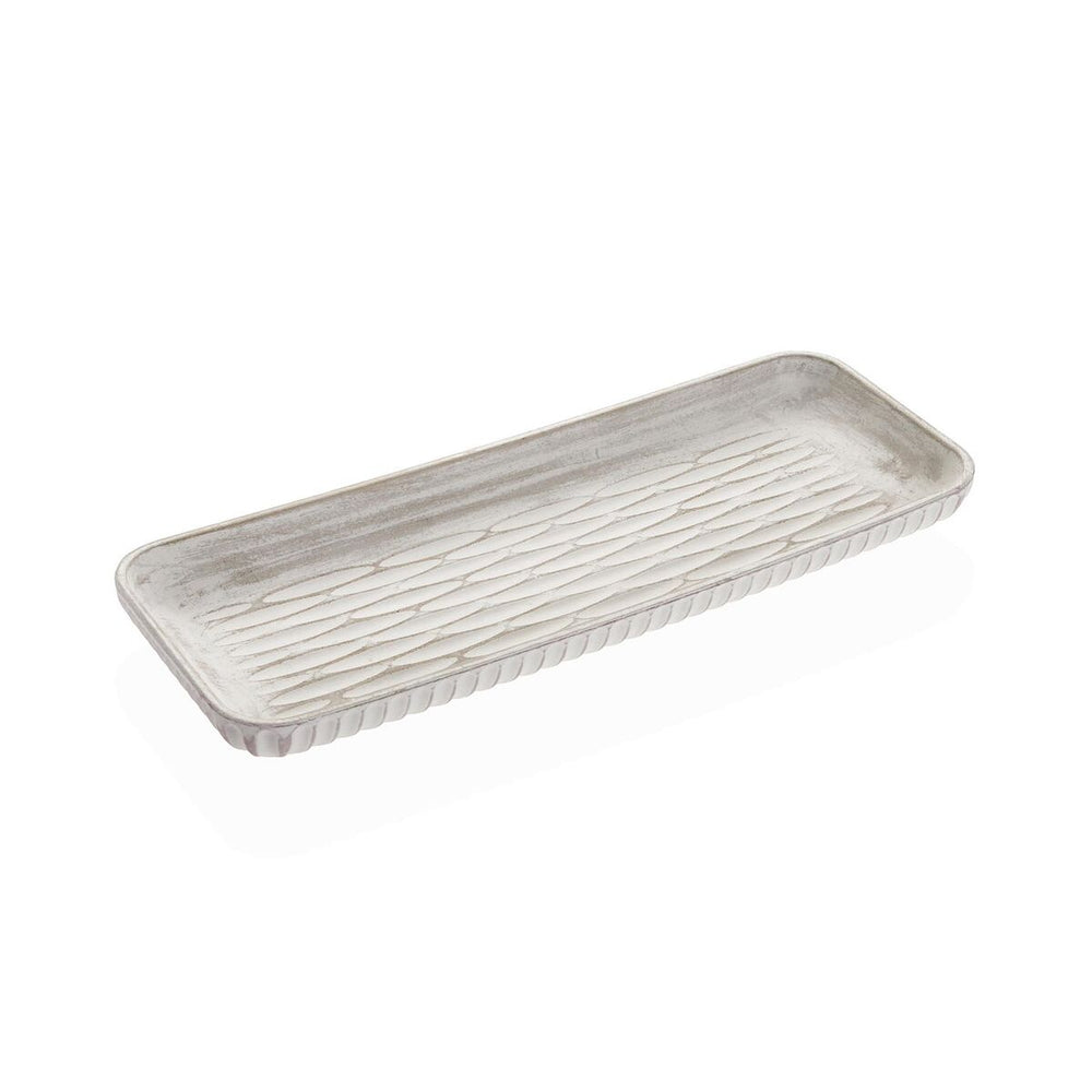 Centro de Mesa Versa Blanco 15,5 X 6,5 X 40 CM