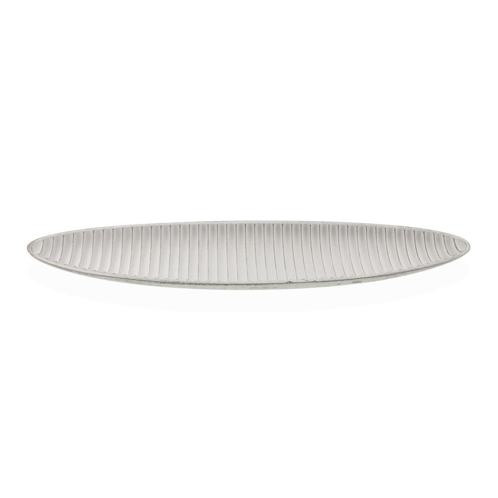 Centro de Mesa Versa Blanco 16 X 4,5 X 64,5 CM