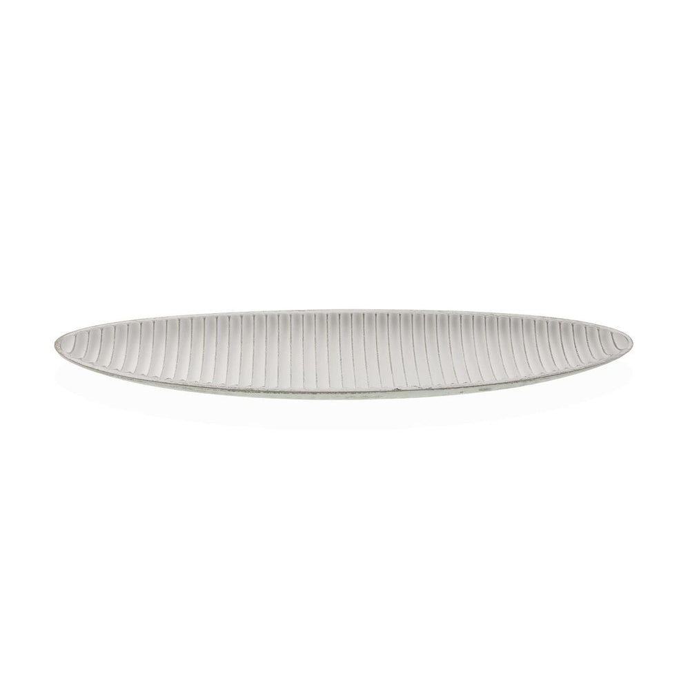 Centro de Mesa Versa Blanco 15 X 3 X 58 CM