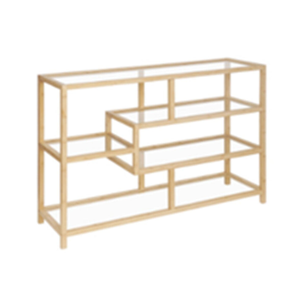 Scaffale Versa Bambù Cristallo 34 X 79 X 114 CM