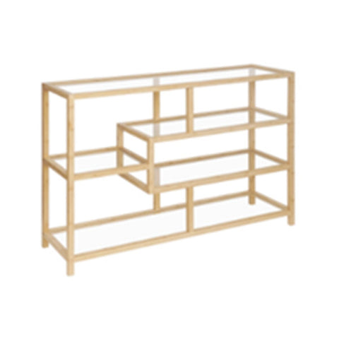 Scaffale Versa Bambù Cristallo 34 X 79 X 114 CM