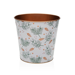 Vaso Versa Yule Metallo Minimalista 17,5 x 16,5 x 17,5 cm