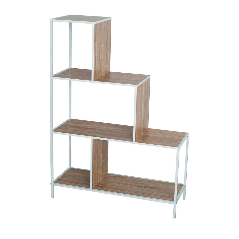 Scaffale Versa Bianco PVC Metallo Legno MDF 30 x 112,4 x 80 cm