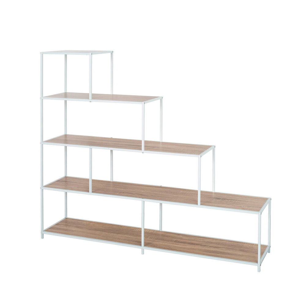 Scaffale Versa Bianco PVC Metallo Legno MDF 33 x 135 x 150 cm