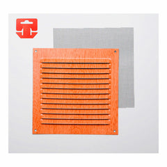 Griglia di ventilazione Fepre Faggio 15 x 15 cm Zanzariera