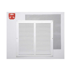 Griglia di ventilazione Fepre Bianco 30 x 30 mm Zanzariera
