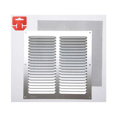 Griglia di ventilazione Fepre Cromato 25 x 25 mm Zanzariera