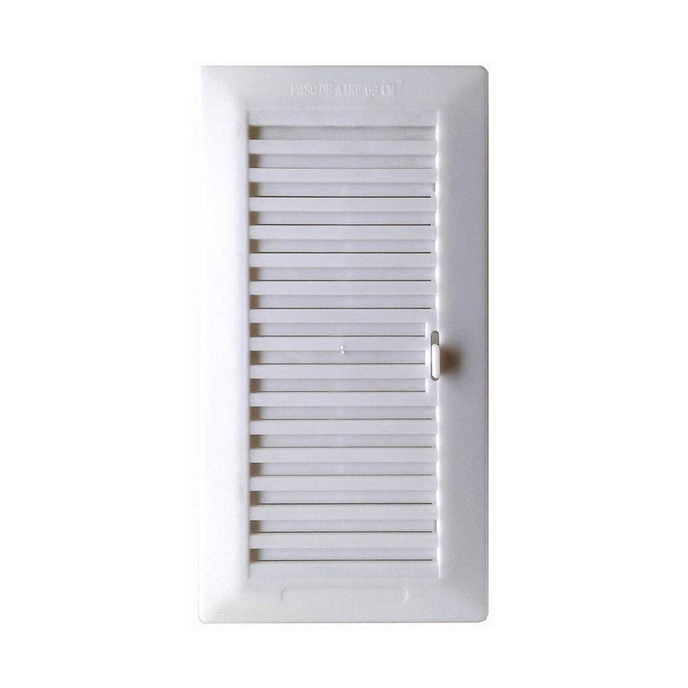 Griglia di ventilazione Fepre Bianco Da incasso Regolabile