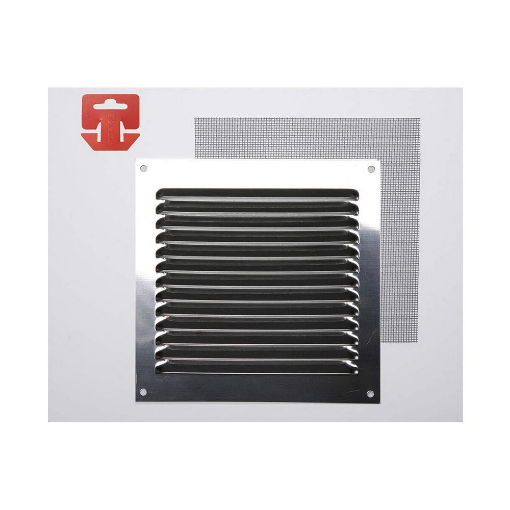 Griglia di ventilazione Fepre Cromato Zanzariera