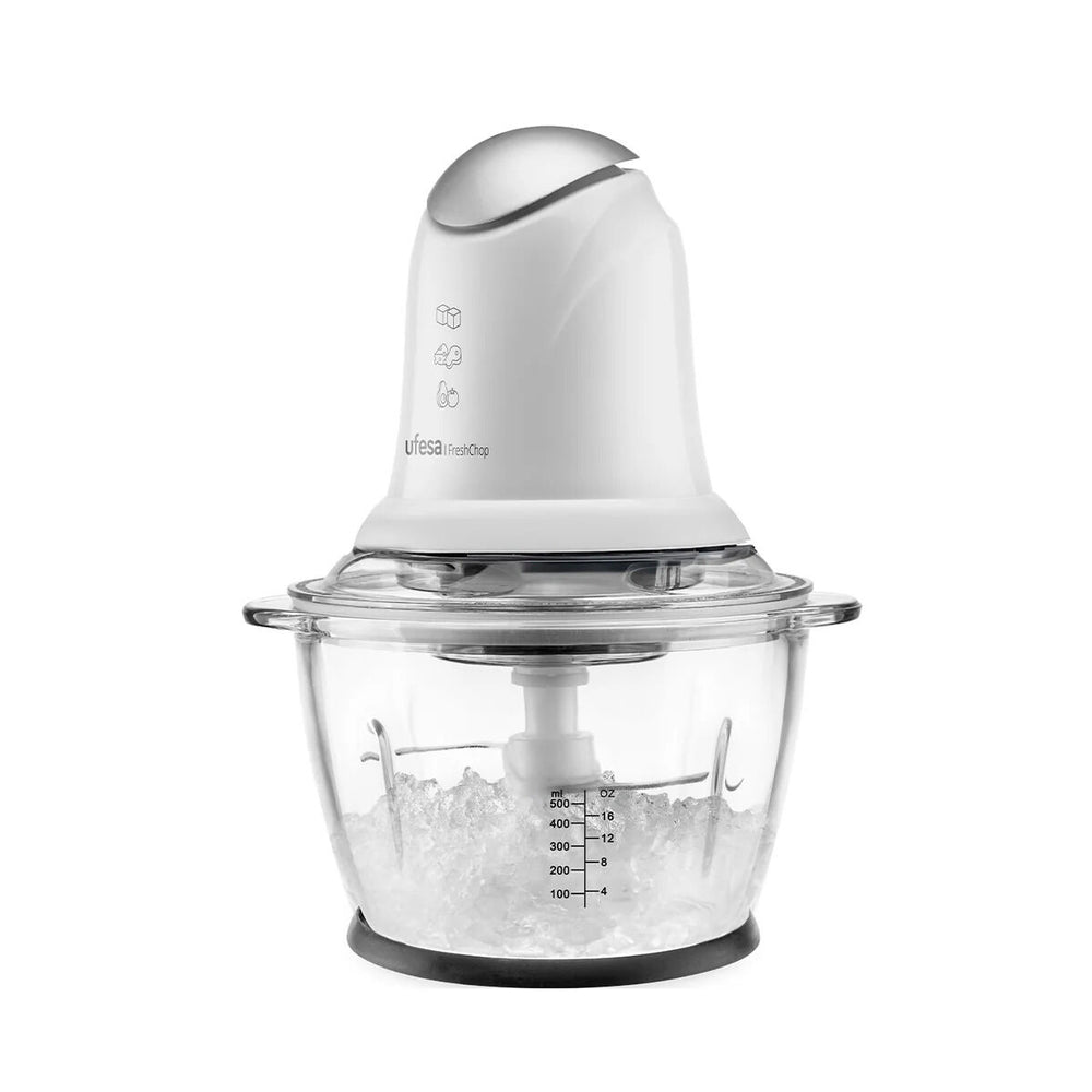 Tritatutto UFESA FRESHCHOP Bianco Acciaio inossidabile Plastica 500 W 1,2 L