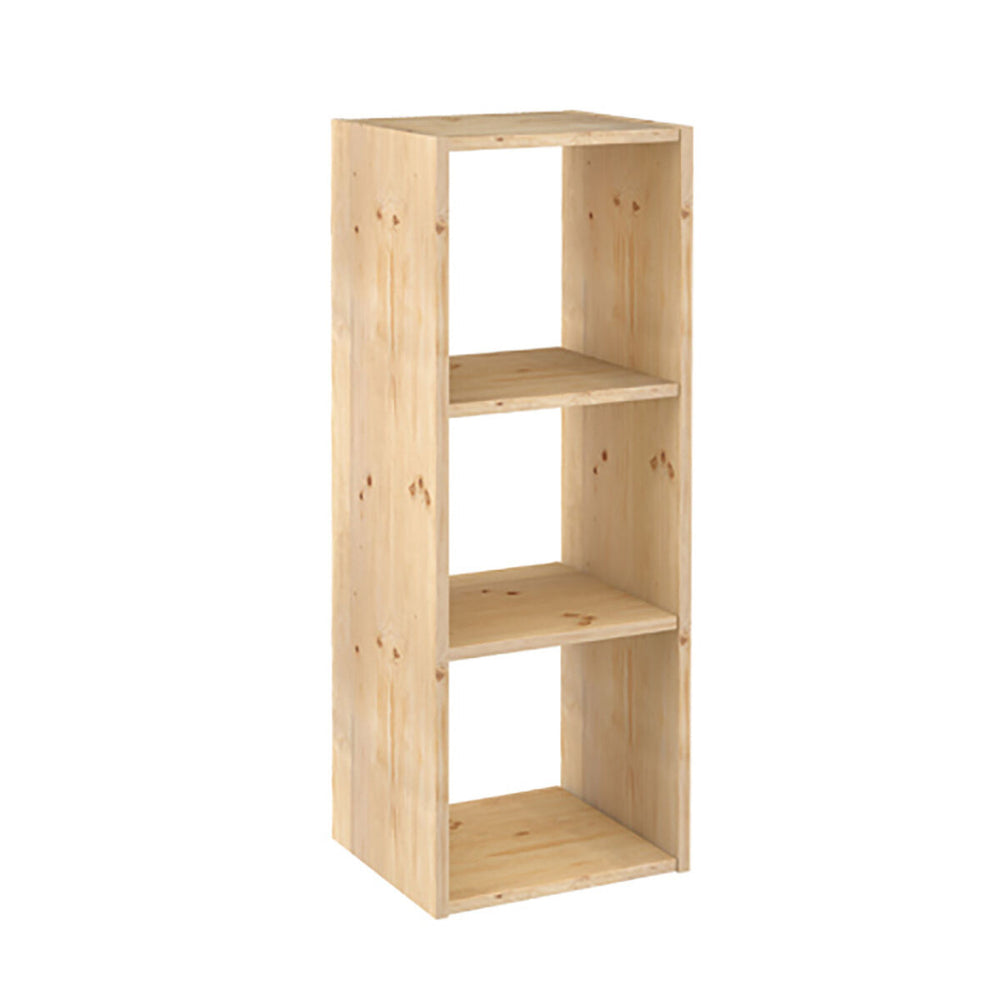 Scaffale Astigarraga Dinamic 3 Naturale Legno 107 x 36,2 x 34 cm Cubi Componibile