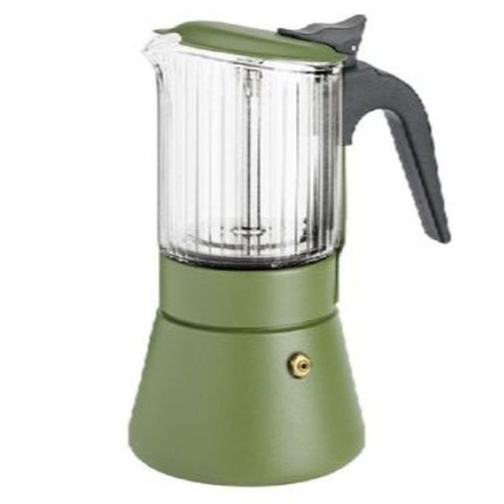 Caffettiera Italiana Inoxibar Clair Verde 6 Tazze