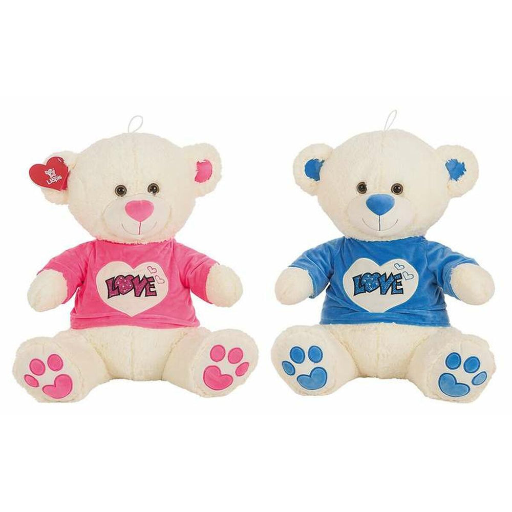 Teddy Bear Love Glitter T-shirt Beige 70 cm