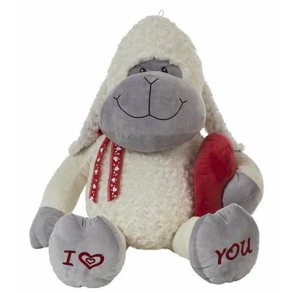 Peluche Amour 38 cm Cuore Pecora