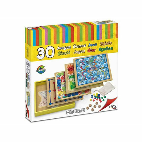 Gioco da Tavolo Cayro 30 Games (31 x 31 x 5.5 cm) 31 x 31 x 5,5 cm