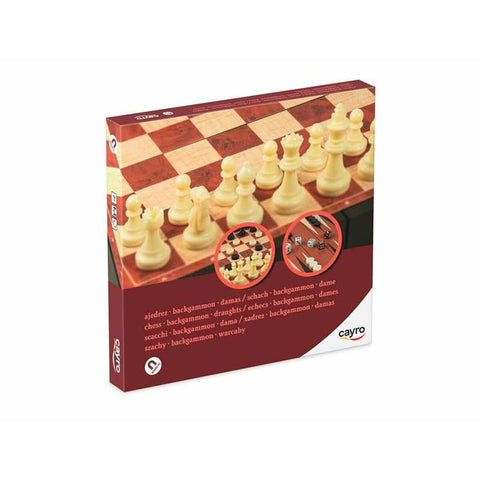 Set 3 Giochi da Tavolo Cayro