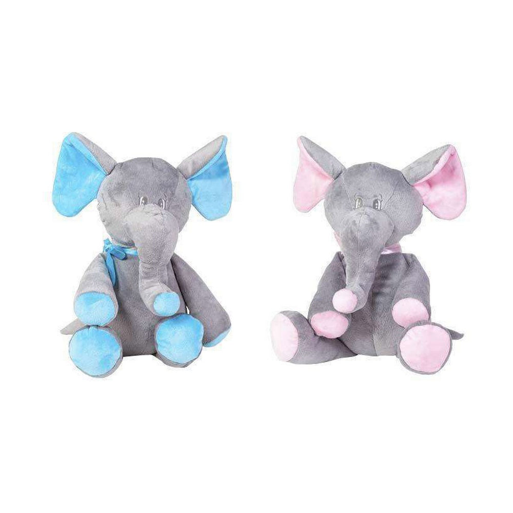 Elefante de Peluche Artesanía Beatriz 30 cm 2 Unidades Poliéster
