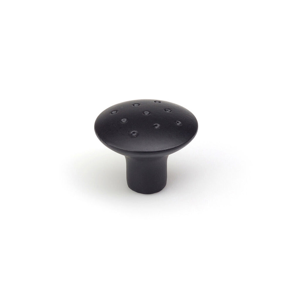 Pomo Rei e774g Nero Metallo Ø 35 x 29 mm (2 Unità)