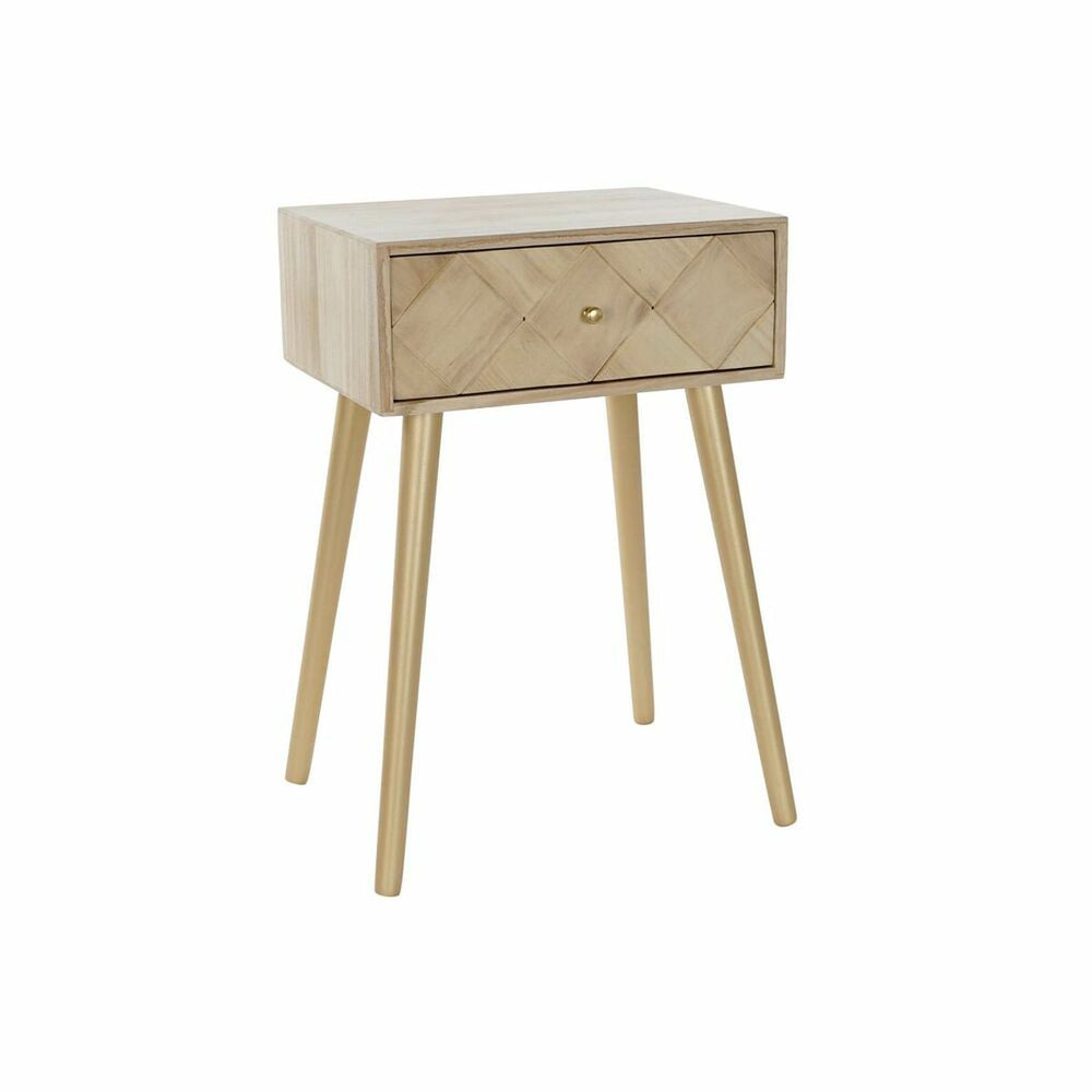 Comodino DKD Home Decor Metallo Pino (45 x 34 x 67 cm)